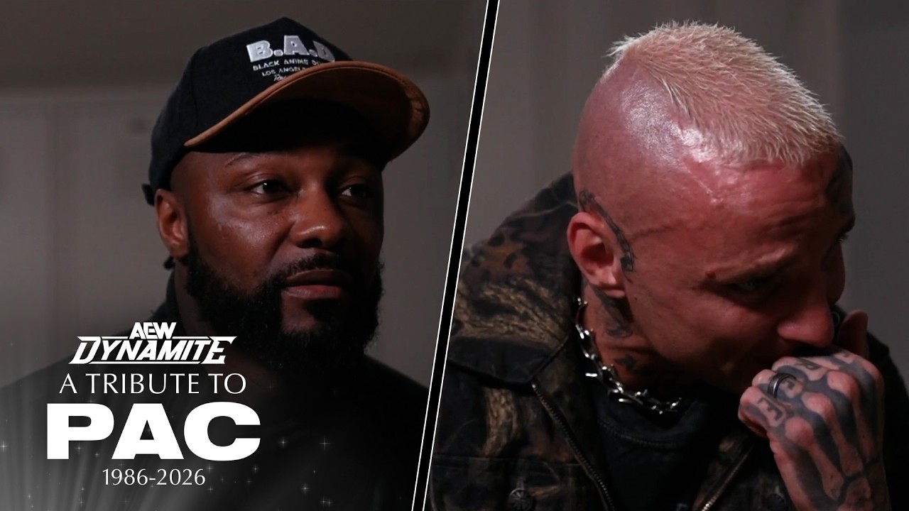 Swerve Strickland & Darby Allin pay tribute to Benjamin "PAC" Satterley