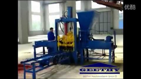 QTF3 20 paver block machine video