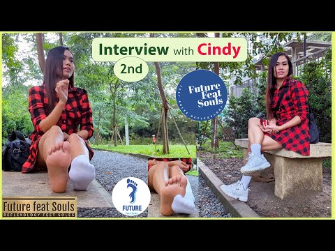 Cindy 2nd Interview | Reflexology & Foot massage | Public feet interview