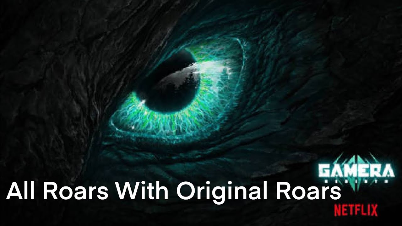 Gamera Rebirth: All Kaijus Roars With Original Roars