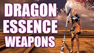 GW2 - Dragon Essence Weapons Preview - Showcase - Guild Wars 2 Janthir Wilds