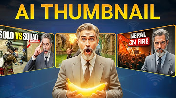 How to Make professional Thumbnail with Nano Banana 🍌 AI 