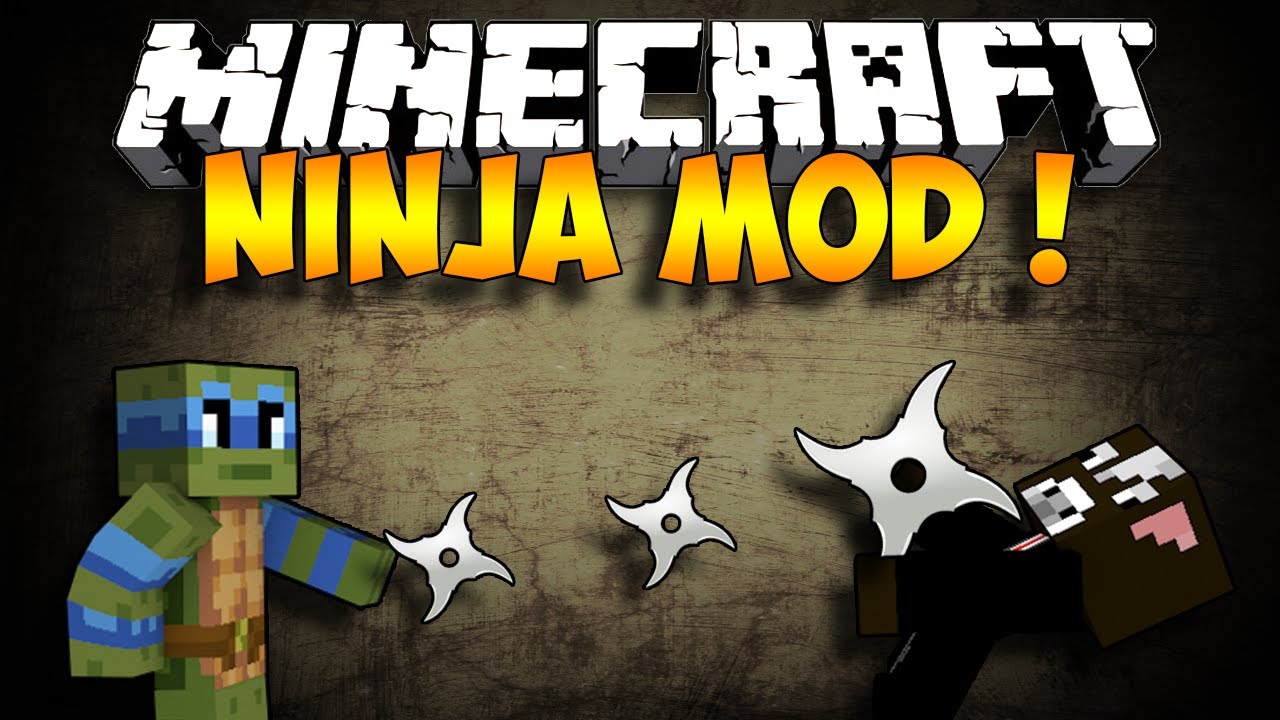 Minecraft Ninja Mod - YouTube