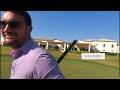 HOW TO PLAY GOLF | ON-COURSE TUITION VLOG | Aphrodite Hills, Cyprus