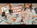 WHAT I EAT IN A DAY TO GAIN WEIGHT AS A TEEN | just jordyn
