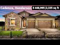 [Las Vegas | Henderson Home Tour] Cadence | $446,995 | 2335 sq ft