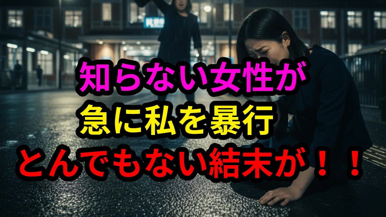🤜知らない女性が急に私を暴行・・・とんでもない結末が🚨😱💣❗＃スカッと＃スカッとする話＃義実家＃義妹＃不倫＃暴行＃衝撃結末#ドラマ