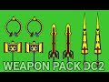 (dc2) weapon pack download - yelow red blue weapon | dc2 download link free