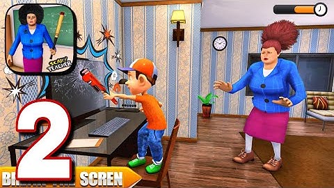 Scary Spooky Bad Teacher 3D Gameplay Walkthrough Part 2 - Level 6 to 10