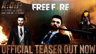KGF CHAPTER 2 - FREE FIRE  VERSION  | SUPER ENTERTAINERS | screenshot 2