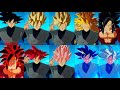 Goku Black All Transformations - Dragon Ball Sparking! Zero