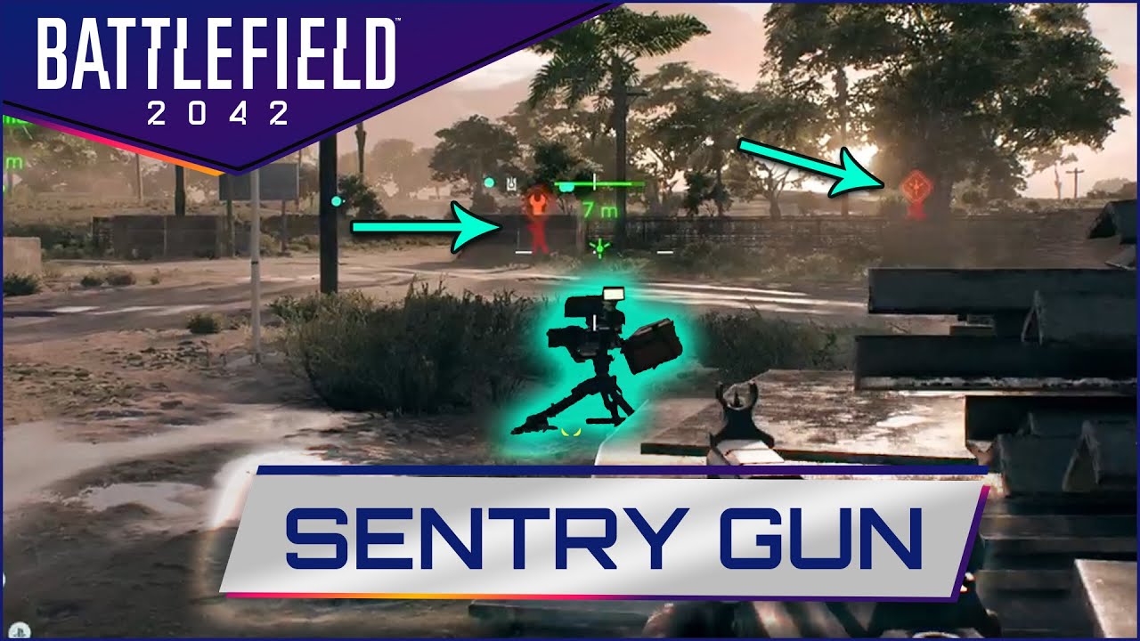 Best Gadget in Battlefield 2042: S-36 SENSTRY GUN is MASSIVELY