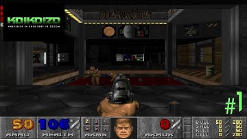 Doom with Knee-Deep In Knee-Deep In ZDoom.Map 01 + Map 13/E1M1