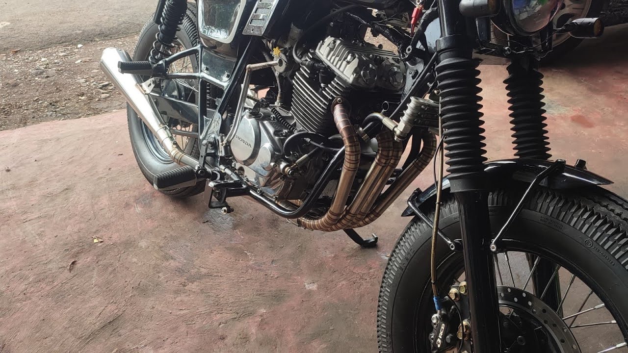 Honda Tiger 400cc  twin  4 header