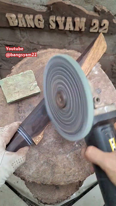 CARA MENGKILAPKAN GAGANG DAN SARUNG GOLOK MEMAKAI LEM POWER / LEM KOREA #viralshort