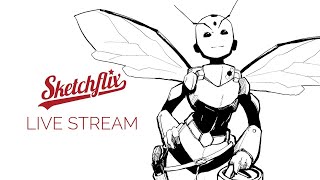 Character design challenge live stream with adobe fresco day 6
