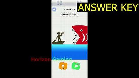 Save The Stickman Draw Puzzle LEVEL 42 - Gameplay Walkthrough Android IOS