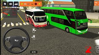 2025 new coach bus simulator 💥 || indonesia bus simulator part-164 #bus #game #simulator #comman