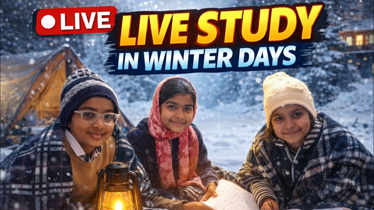 📚✨ last night study masti vlogs|kids live fun and games 