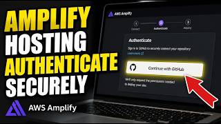 How to authenticate with Amplify Hosting for secure UI deployment - Step By Step