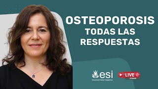 Suplementación en OSTEOPOROSIS (Causas, síntomas y diagnóstico)  *Dra. SUSANA BENITO**