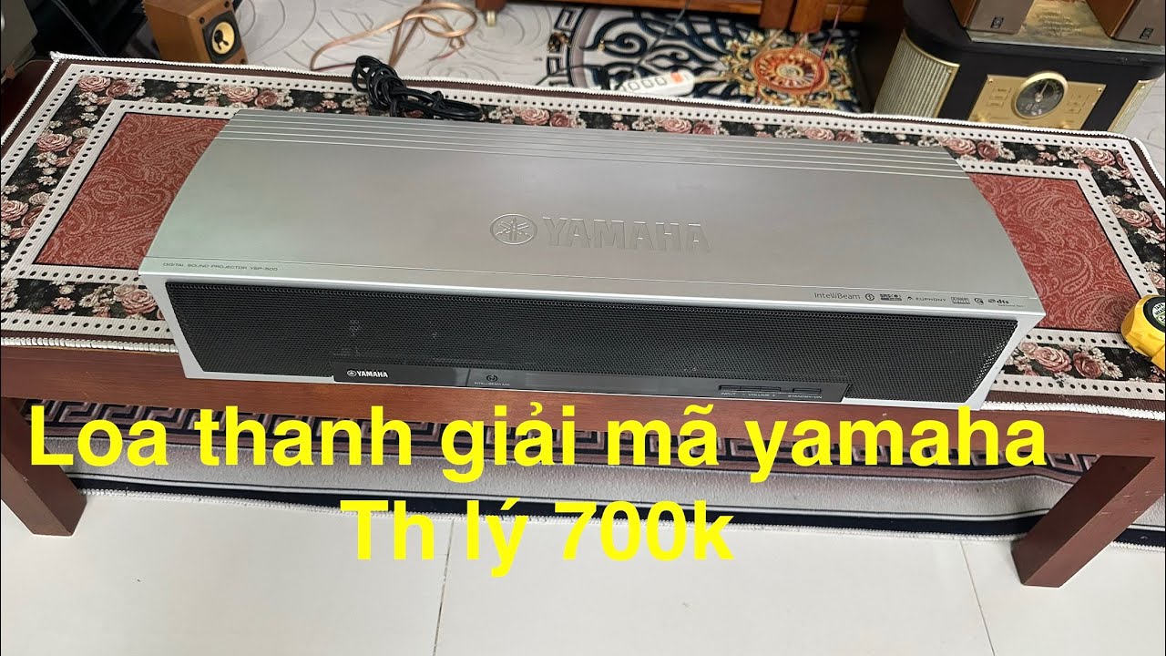 YAMAHA YSP-500 サウンドバー Yamaha YSP-500 soundbar, with optical input for digital audio