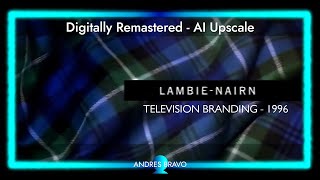 Martin Lambie-Nairn - TV Branding (1996) (Digitally Remastered - AI Upscale)