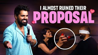 A GIRL PROPOSED HER BOYFRIEND IN MY SHOW | Sagar Punjabi | Stand Up Comedy | Crowd Work
