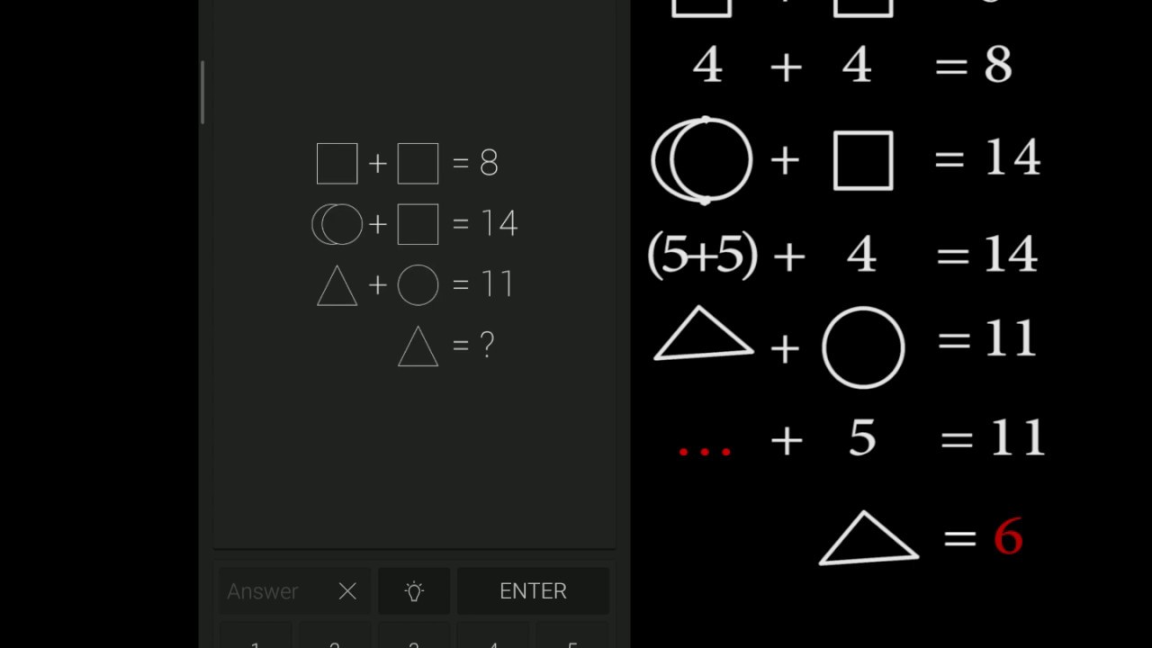 Jawaban Math Riddles Level 16