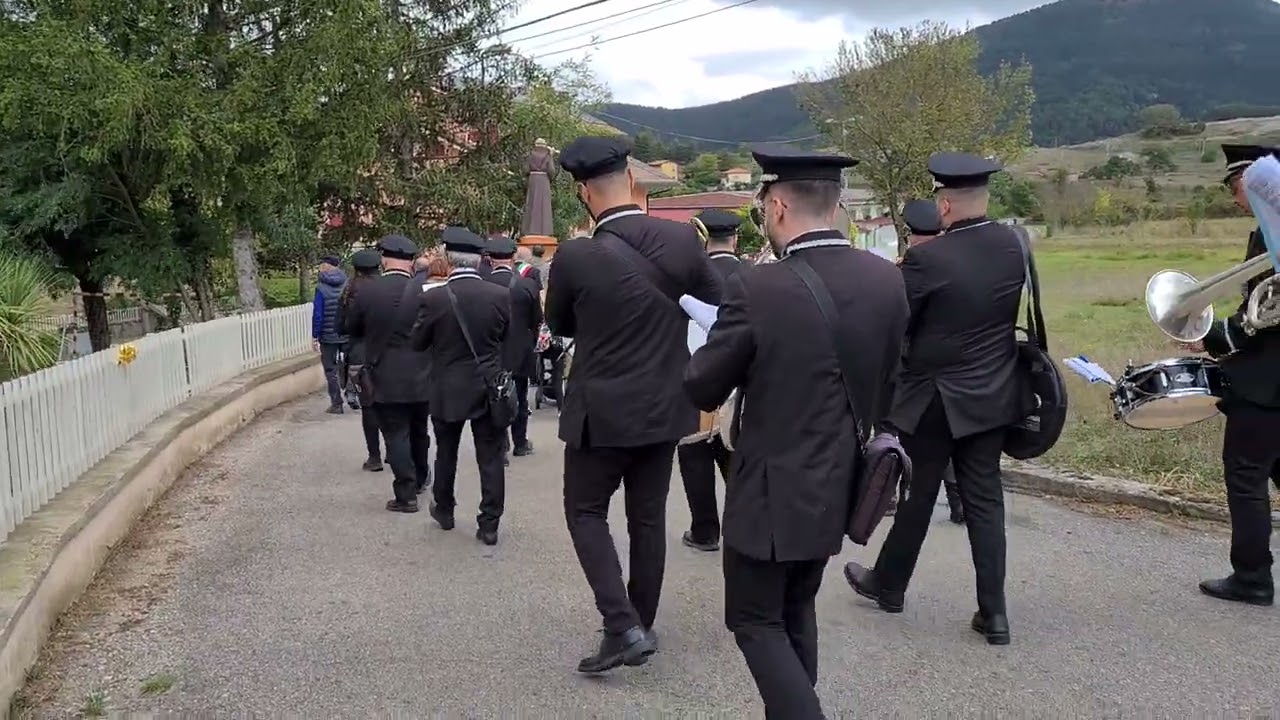 Processione in onore a San Francesco d'Assisi in C.da Caolo a Tramutola(Pz) parte 1:    05/10/25 