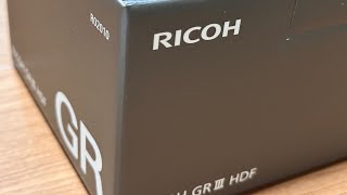 RICOH GRⅢ HDF おっさんが高級なおもちゃを手に入れた日 vlog1057