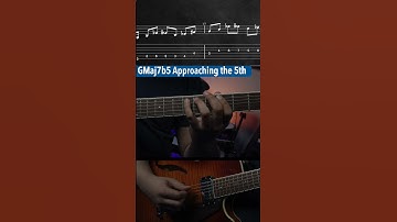 🔥 Chromatic Approach Notes for Xmaj7b5! 🎸 Must-Know Jazz Guitar Trick!