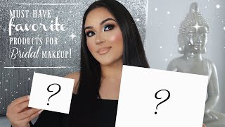 MY FAVORITE PRODUCTS FOR BRIDAL MAKEUP! (top 5 favorite eyeshadow palettes!)