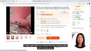 How to search for a product on Taobao using an image - Taobao dropshipping