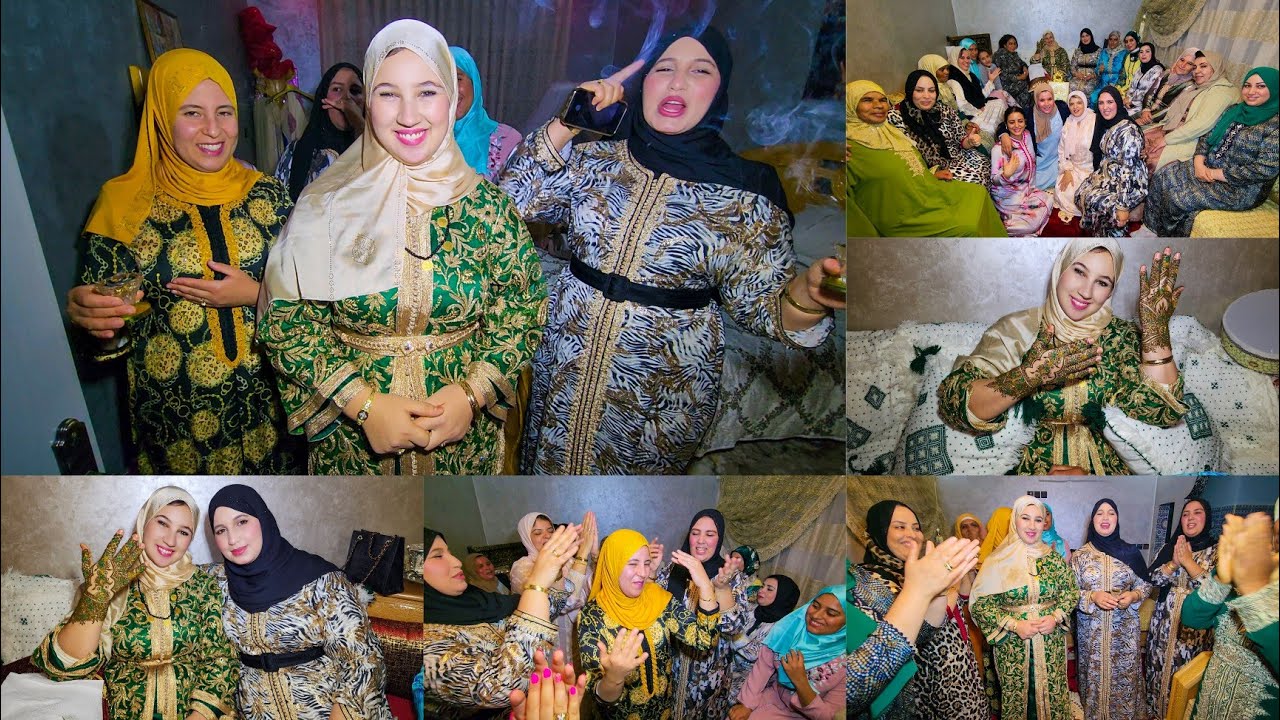 حفصة فنفاسها حنات👼و العائلة عليها تجمعات👶و بزغاريت والصلاة على النبي عشقات🥳