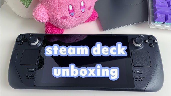 Valve Steam Deck 256GB Handheld Gaming Console, 1280 x 800 LCD Display,  with Carring case, Tempered Film and Soft Silicone Protective Case