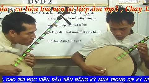 DẠY ĐÀN NGUYỆT P2.2 BÀI 1 CHO NGƯỜI DỐT CỰC DỐT CƠ BẢN 1