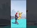 GTA 5 Epic Water Ragdolls Spiderman Jump and Fails ep12 #shorts