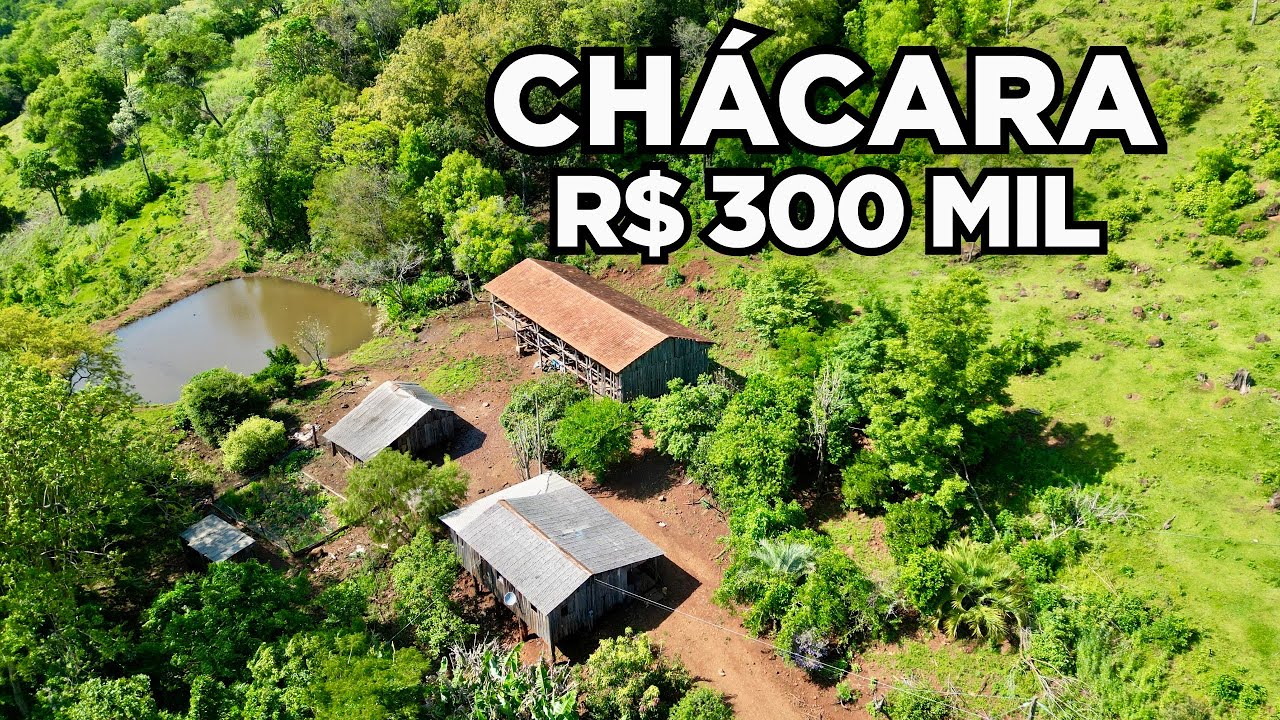 Você NÃO PODE PERDER A CHÁCARA DE 80.000M² EM SANTA CATARINA POR R$300MIL!