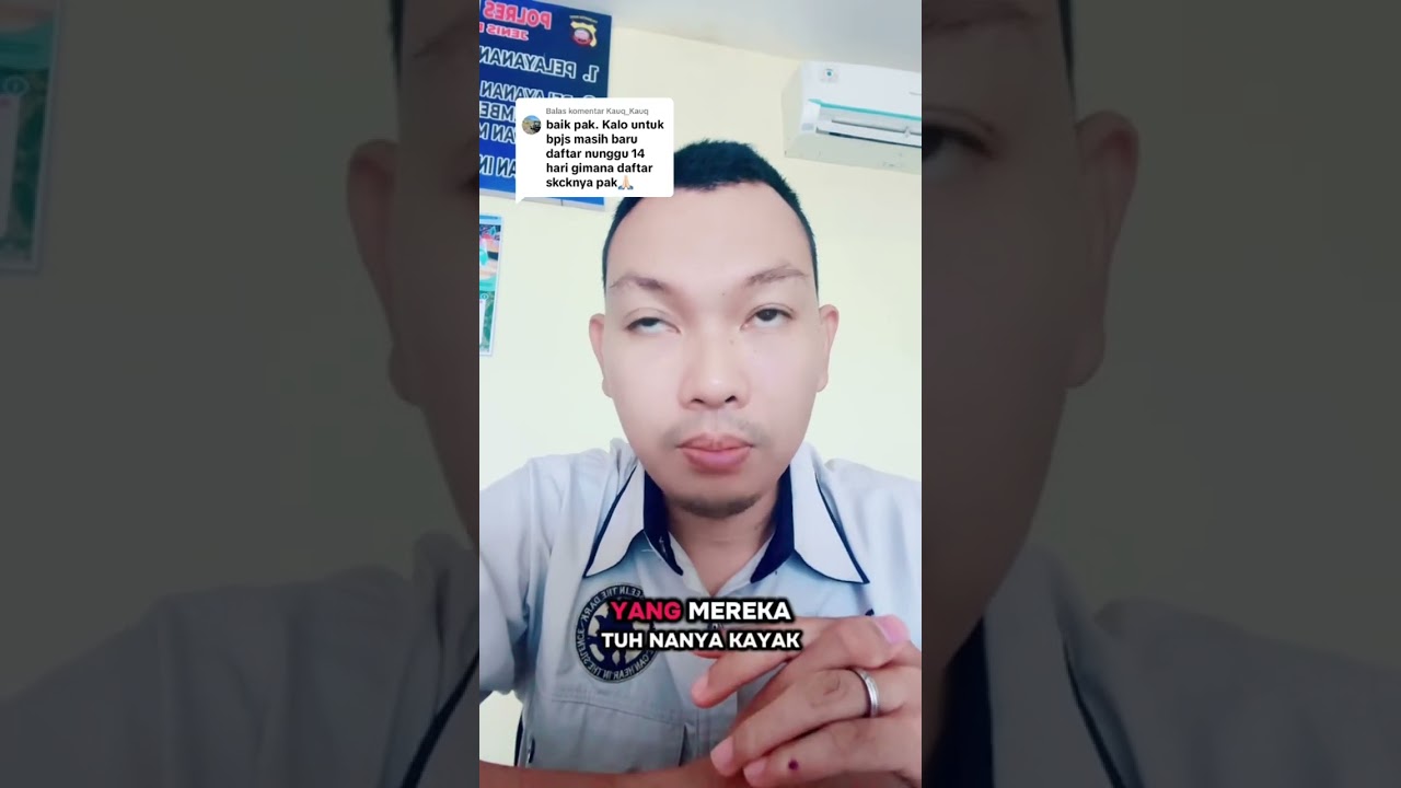 Pembuatan SKCK tanpa menunggu BPJS selama 14 hari aktif #beritaterkini #skck #bpjs