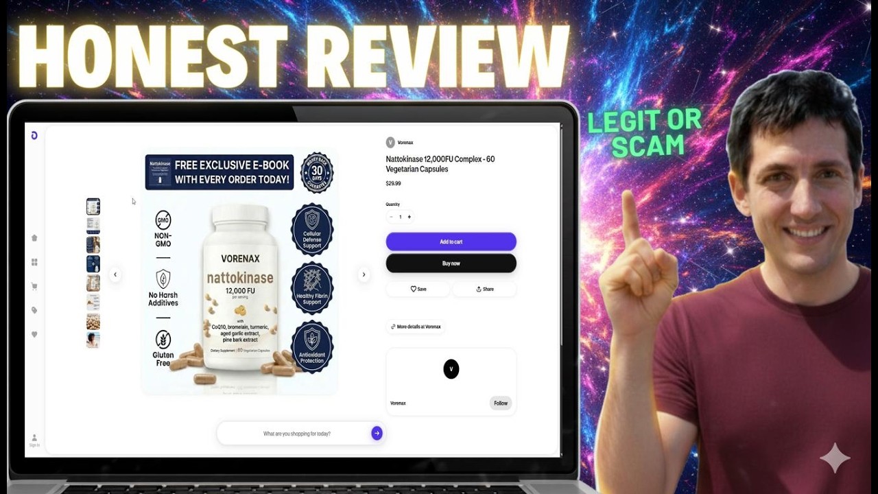 Vorenax Nattokinase Review 2026: A First-Hand Look at This Heart Health Supplement