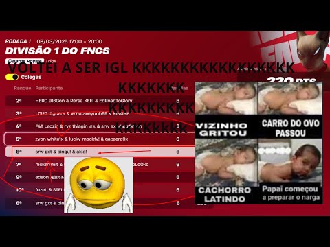 VOLTEI A SER IGL? 🤔📝🤓