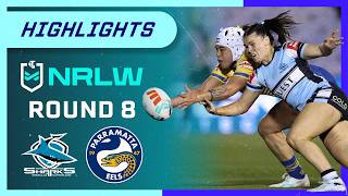NRLW Highlights: Sharks v Eels - Round 8 | NRL on Nine
