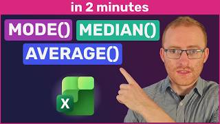How to Calculate Mean, Median & Mode in Excel