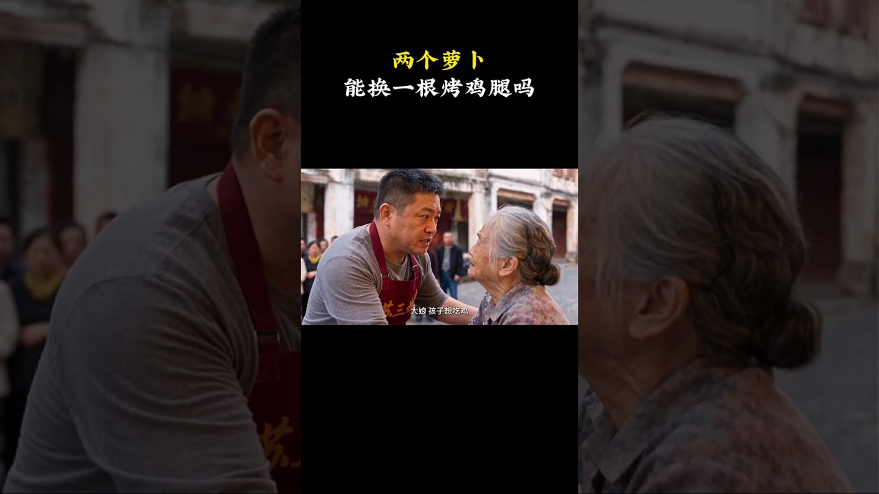 兩個蘿蔔,能換一根烤雞腿嗎?