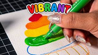 Immersive Painting Rainbow Ice Cream Coloring Stress Relief