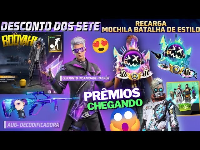 Free Fire: Loja do Desejo 18.0 traz pacote Insanidade Hacker, free fire