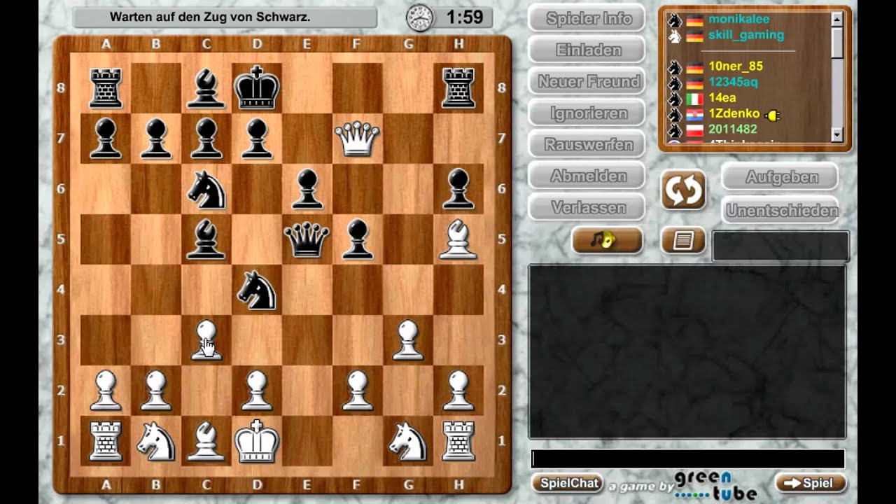 Schachspielen Online