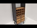 Dutchbone industrial drinks cabinet  the designer furniture company