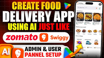 Make Food Delivery App in Minutes with AI (Like Zomato & Swiggy) | Free Mobile Method 2025